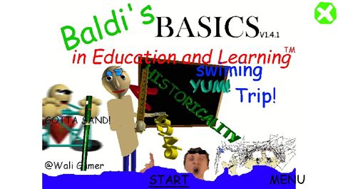 Baldis Basics But Baldi Turns The School Into A Beach Youtube