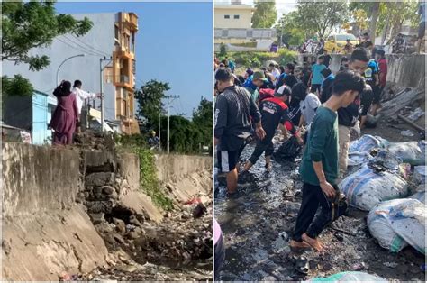 Viral Oknum Warga Buang Sampah Saat Kegiatan Bersih Pantai Spider Man