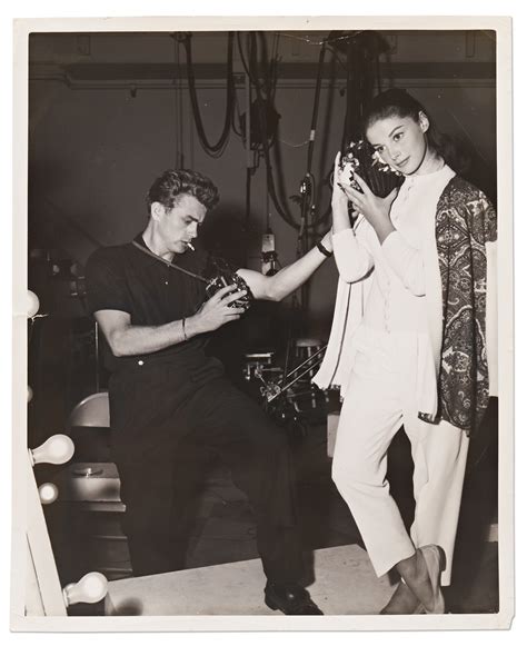 Lot Detail Silver Gelatin 8 X 10 Photo Of James Dean With Pier Angeli Taken By