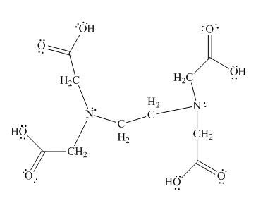 Add All Lone Pairs Of Electrons To The Ethylenediaminetetraacetic Acid