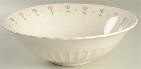 Pink Lady Large Salad Serving Bowl By Metlox Poppytrail Vernon