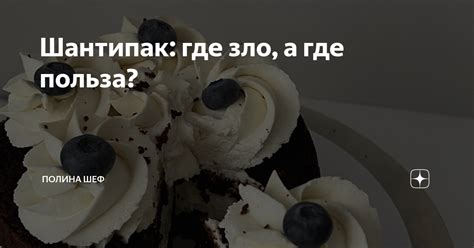 Шантипак: где зло, а где польза? | Полина Шевчук // Шеф | Дзен