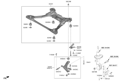 Front Suspension Crossmember 2022 Hyundai Santa Fe Hybrid