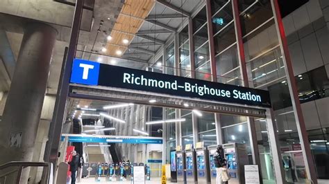 Vancouver Footprints Exploring Richmond Brighouse Skytrain Station A