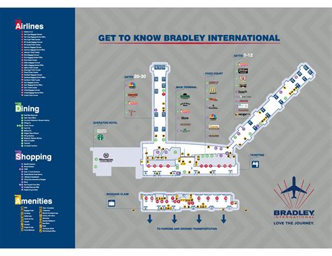 Maps | Bradley International Airport