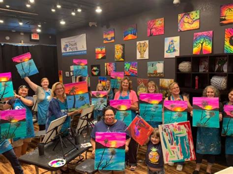 Paint And Sip Klimts Cat Tampa Classpop