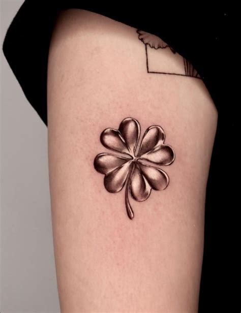 Trevo 4 Folhas Tatuagem - Tatuagem trevo 4 folhas – 40 tattoos lindíssimas para fazer!