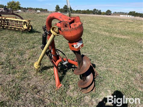 Rhino 3 Pt Post Hole Digger Bigiron Auctions