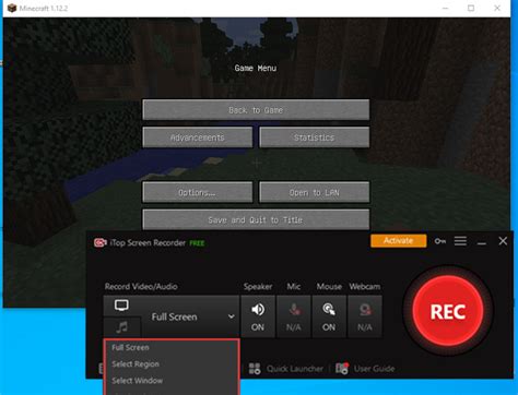 How To Record Minecraft Game Video For Free