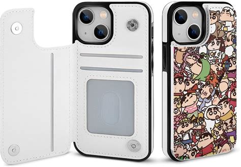 Amazon Co Jp Iphone Pro Case Folio Case Crayon Shin Chan