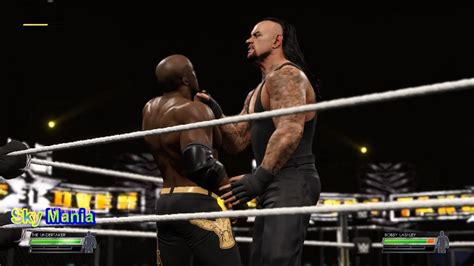 WWE 2k22 Bobby Lashley Vs The Undertaker Full Match On NXT Take Overin