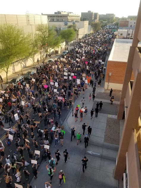 Downtown Phoenix 7th Day of Protest : phoenix