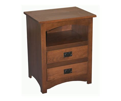 Shaker Drawer Nightstand Amish Furniture Haus