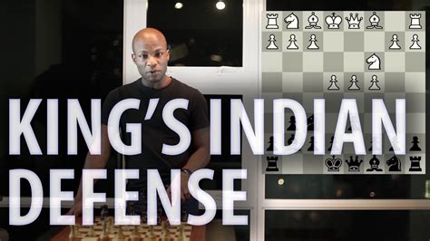 Chess Openings King S Indian Defence Youtube