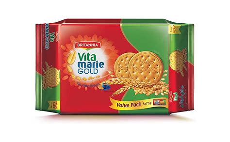 Britannia Vita Marie Gold Tea Time Biscuits Value Pack X G Buy