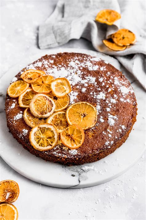 Torta de naranja maíz y almendras Cravings Journal