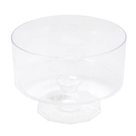 Clear Trifle Bowl Plastic