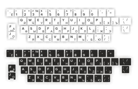 Naklejki Na Klawiaturę QWERTY CYRYLICA 13x13mm w Rawicz Sklep Opinie