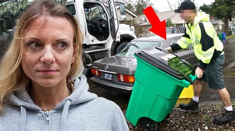 Rich Wife Shocked To See Her Husband Works As A Garbage Man Youtube