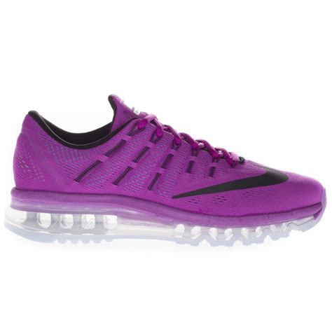 Nike Womens Nike Air Max 2016 Low Top Running Sports Gym Purple Pink