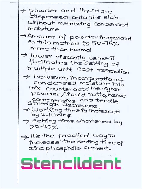 ZINC PHOSPHATE CEMENT - CLASSIFICATION,COMPOSITION,SETTING REACTION ...