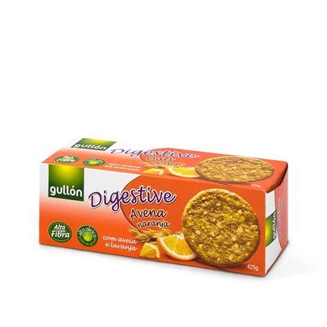 Galletas Digestive Avena Naranja Gull N