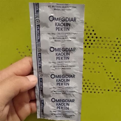 Jual Omegdiar Tablet Obat Mules Mencret Diare Sakit Perut Shopee