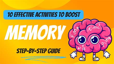 10 Effective Activities To Boost Your Memory Brain Exercise Step By