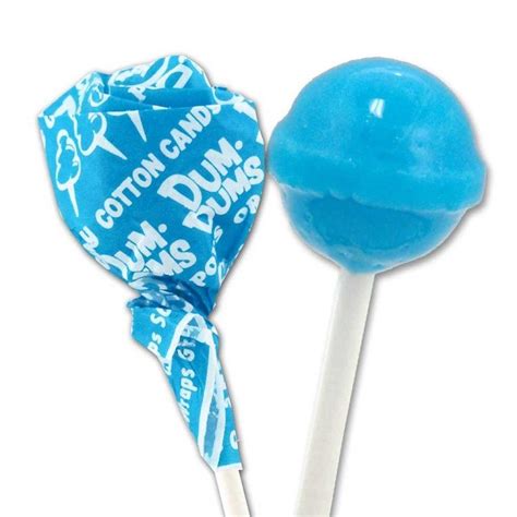 Cotton Candy Dum Dum Pops | Blue | SweetServices.com