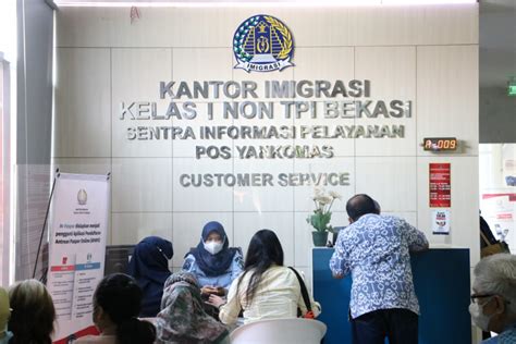 Imigrasi Kelas I Non Tpi Bekasi Terbitkan Paspor Dengan Masa Berlaku