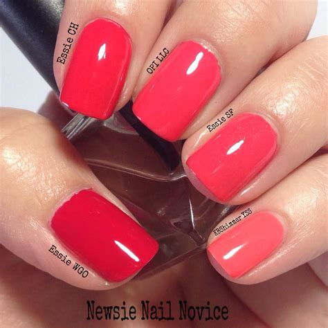 Coral Polish Comparison Showdown | Newsie Nail Novice