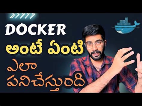 Learn Docker Telugu Docker Tutorial For Beginners Vamsi Bhavani