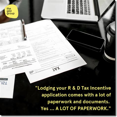 The Streamlined Way To Submit Your R D Tax Incentive Application The Gild