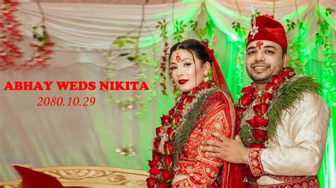 Abhay Weds Nikita Nepali Wedding Full Video Bishal Photo Studio