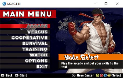 ⭐👉 Street Fighter MUGEN | Free MUGEN Games Store [Download]