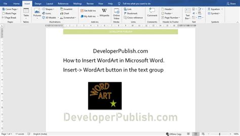 How To Insert Word Art In Microsoft 365 Online Honsup