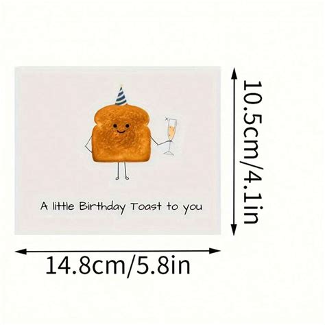 Birthday Toast Birthday Cards Cards For Him Cards For Her Funny