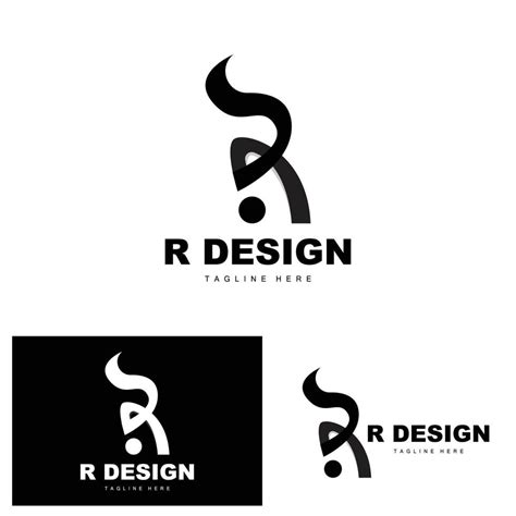 R Letter Logo Alphabet Vector Initial R Product Brand Logotype Design