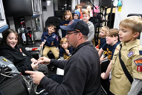 Dvids Images Cub Scout Pack 142 Visits Arnold Fire And Emergency