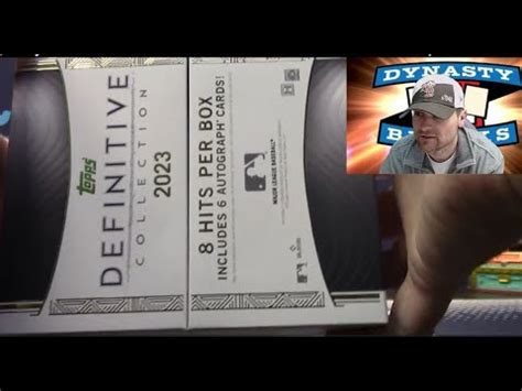 Topps Definitive Collection Baseball Card Box Mixer Case Break