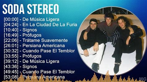 Soda Stereo Mix Grandes Exitos De M Sica Ligera En La Ciudad De