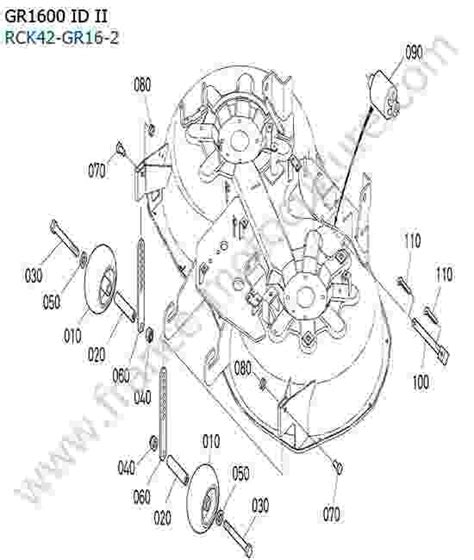 Pièces Détachées Kubota Gr1600id Ii Vues éclatées Documentation