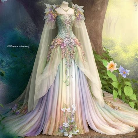 Royal Dresses Fantasy Fantasy Gowns Queens Fairytale Magical Dresses