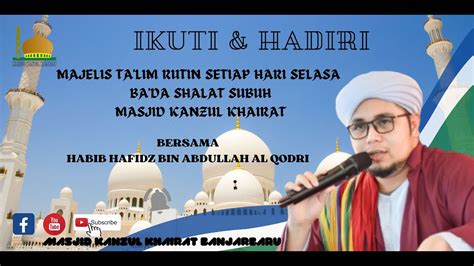 Live Pengajian Rutin Setiap Hari Selasa Ba Da Shubuh Bersama Habib