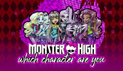 Quiz Which Monster High Character Are You 1 Of 6 Matching