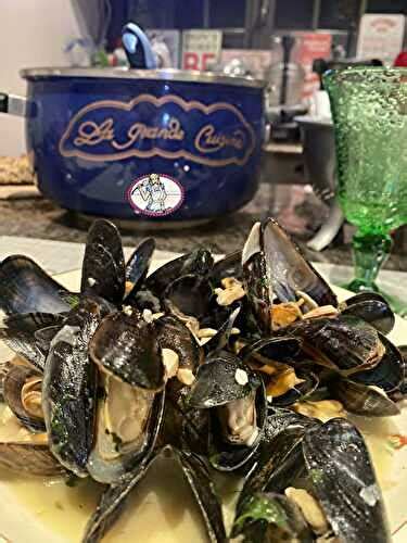 Les Moules Au Lait De Coco Gingembre Et Citronnelle De Fabicooking