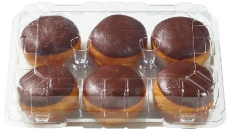 Bakery Fresh Boston Cream Custard Filled Mini Donuts 6 Ct 12 06 Oz