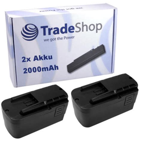 2x Ni MH AKKU 12V 2000mAh Ersetzt Festool Festo BPS 12 C BPC 12 BPS 12