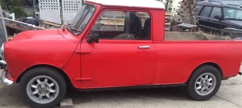 Austin Mini Classic Pickup Truck Rare Classic Mini Classic Austin