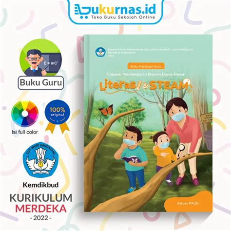 Buku Panduan Guru Paud Capaian Pembelajaran Elemen Dasar Dasar Literasi